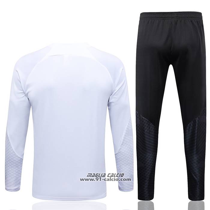 Tuta da Track Felpa
 Paris Saint-Germain Jordan Bambino
 2023-2024 Bianco
